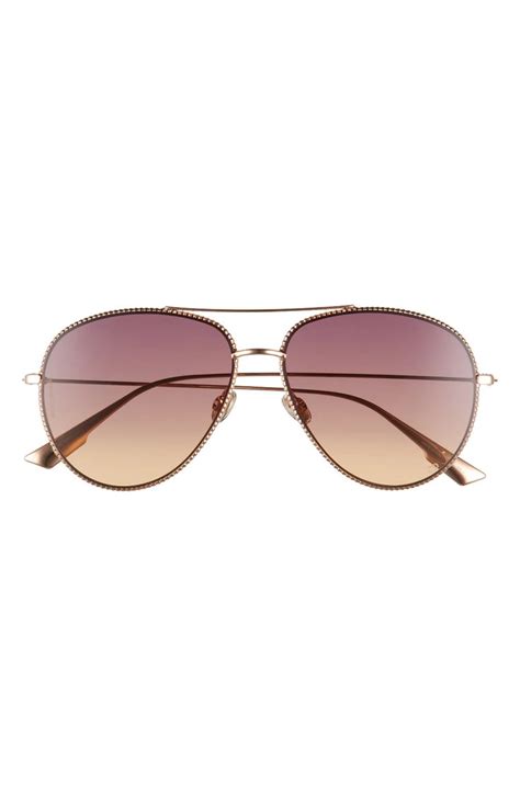 dior society 3 57mm gradient aviator sunglasses|DIOR.